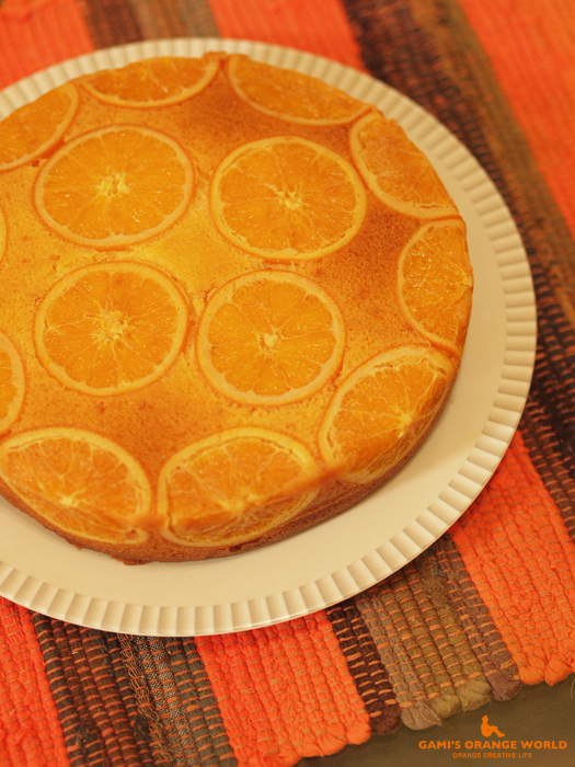 クラブハリエのオレンジケーキ 今日のオレンジ 594 サカガミタカオの オレンジの世界