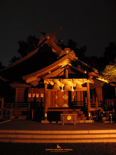 出雲大社相模分詞夜景.jpg